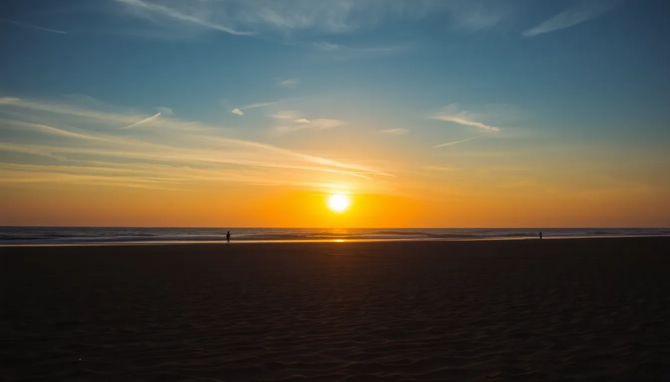 Molo w Brzeźnie z widokiem na Gdańsk